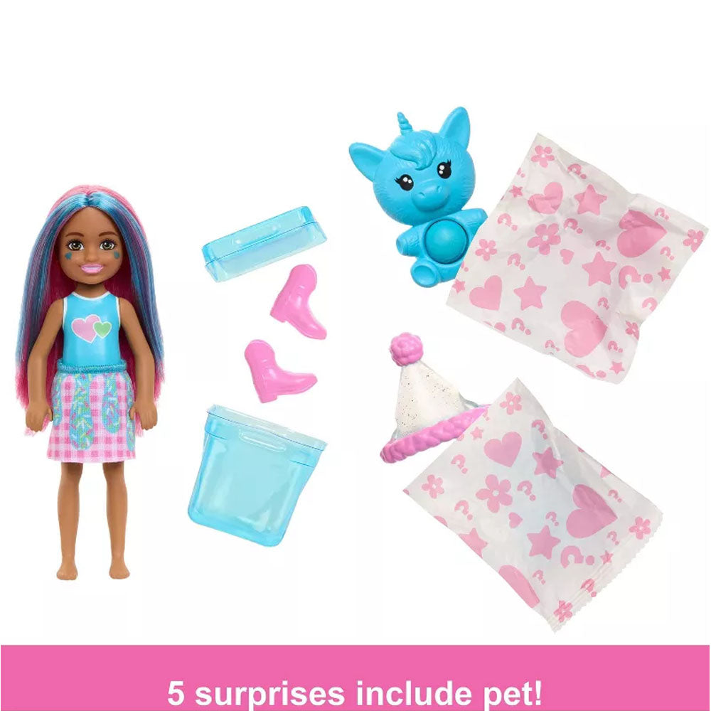Barbie Chelsea Pop Reveal Doll Set