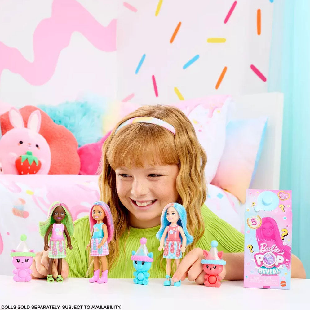 Barbie Chelsea Pop Reveal Doll Set