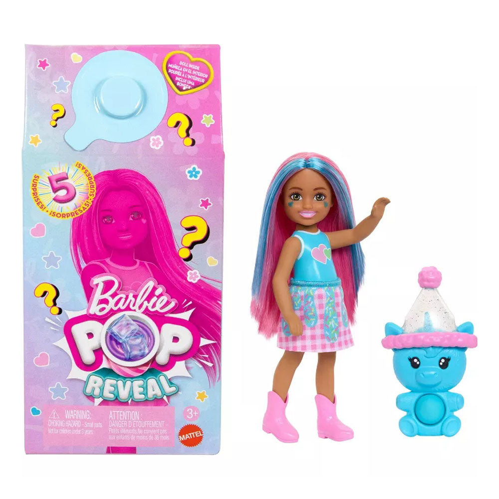 Barbie Chelsea Pop Reveal Doll Set