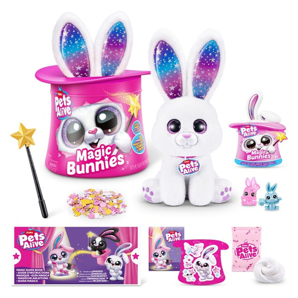 Zuru Pets Alive Magic Bunny Surprise Assorted