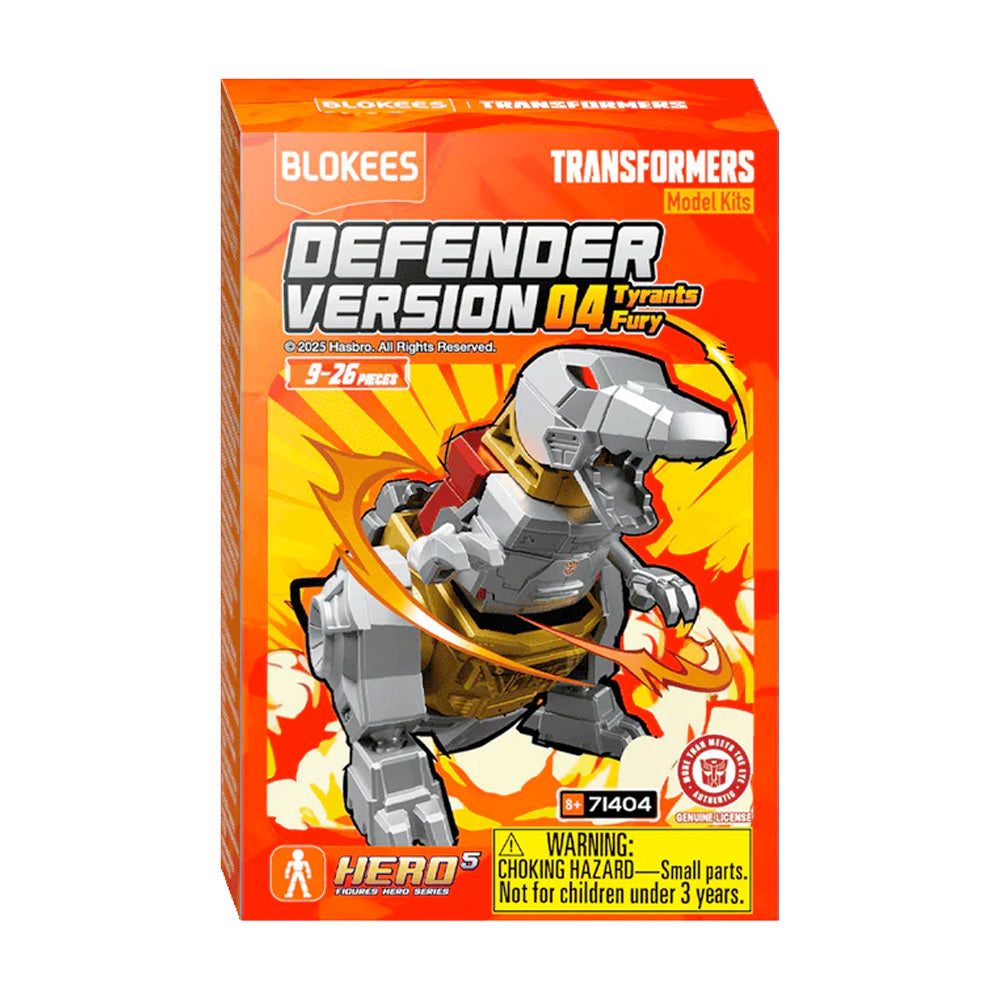 Blokees Transformers Blind Box Galaxy Version Defender 04 - Tyrants Fury Model Kit