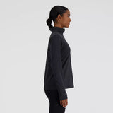 New Balance Womens Space Dye Quarter Zip Pullover