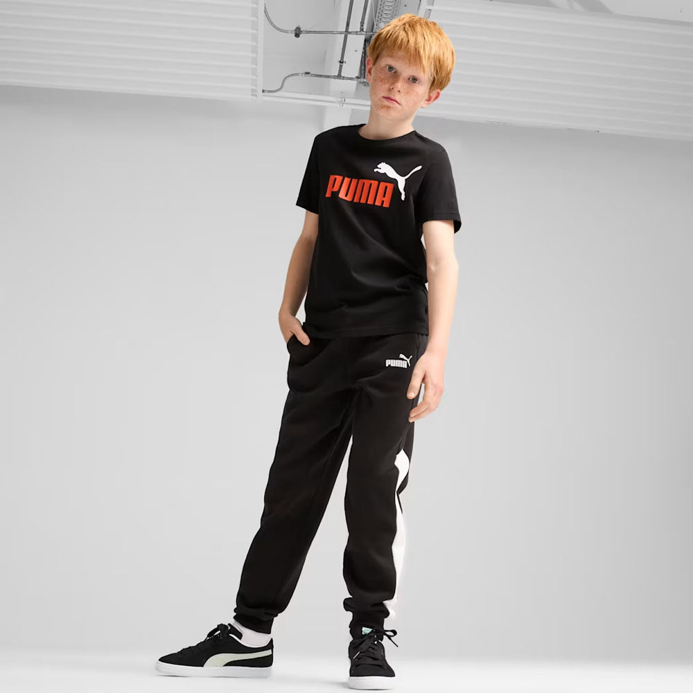 Puma Kids 2 Colour Logo Tee