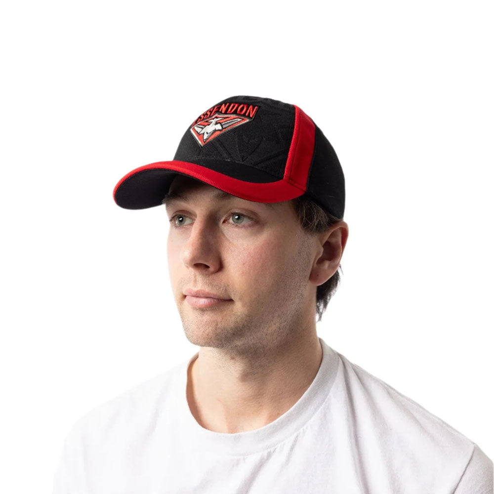 AFL Adult Active Peak Cap Essendon Bombers