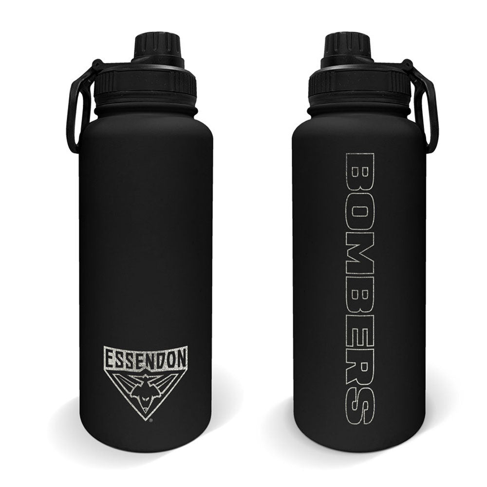 AFL Stainless Steel 960ml Drink Bottle Essendon Bombers