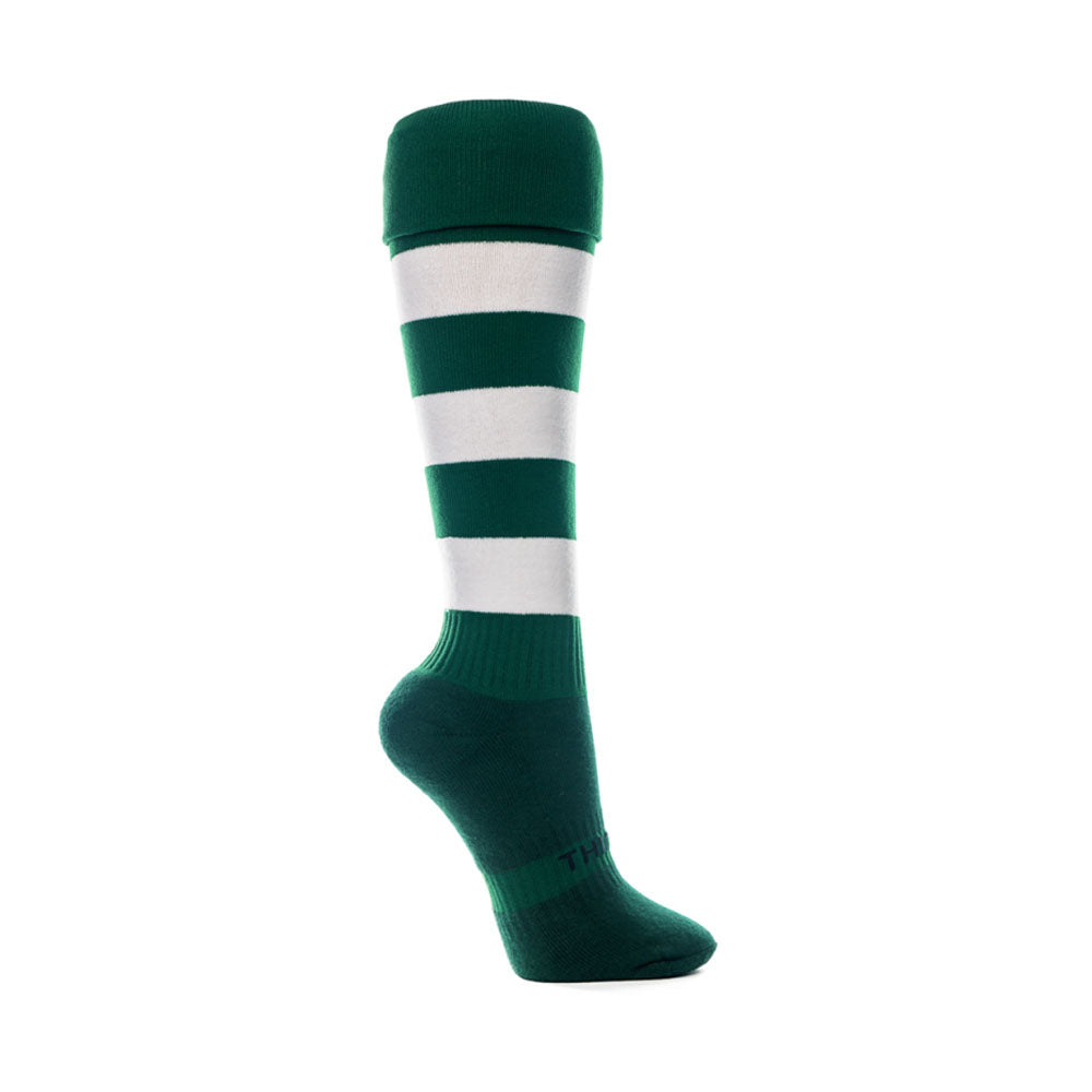 ThinSkins Football Socks - Bottle - White Hoops