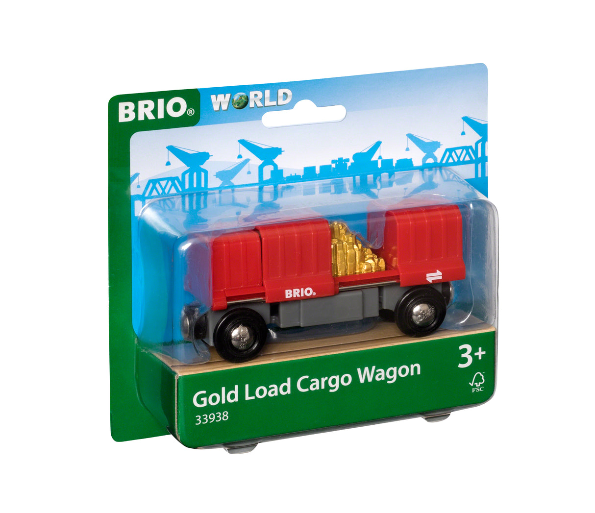 Brio World - Gold Load Cargo Wagon