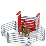 Schleich - Farm World - Bull Riding with Cowboy