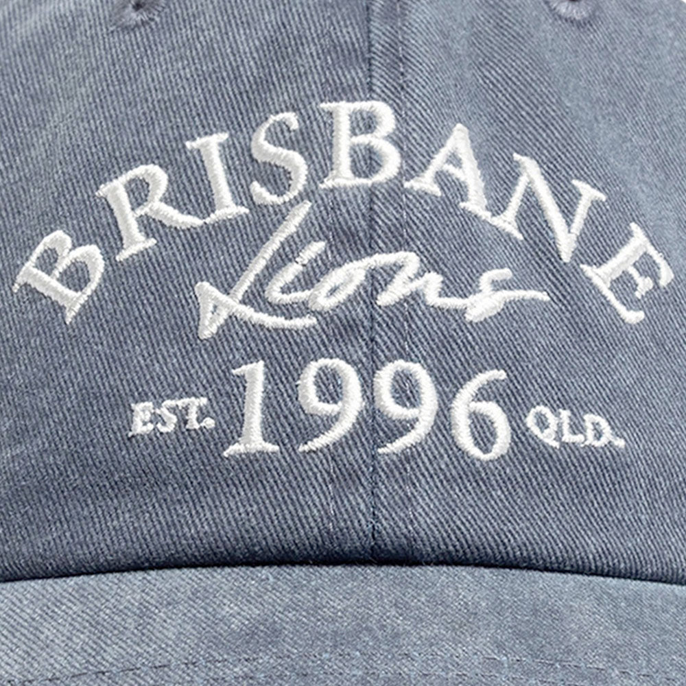 AFL Acid Wash Dad Cap - Brisbane Lions