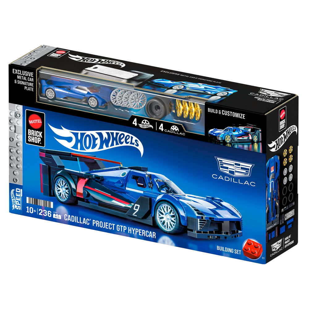 Mattel Brick Shop Hot Wheels Speed Cadillac Project GTP Hypercar