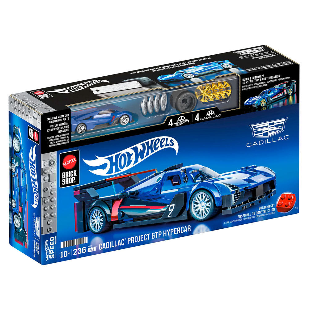 Mattel Brick Shop Hot Wheels Speed Cadillac Project GTP Hypercar