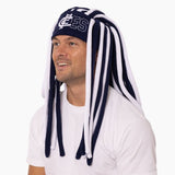 AFL Supporter Lock Beanie - Carlton Blues