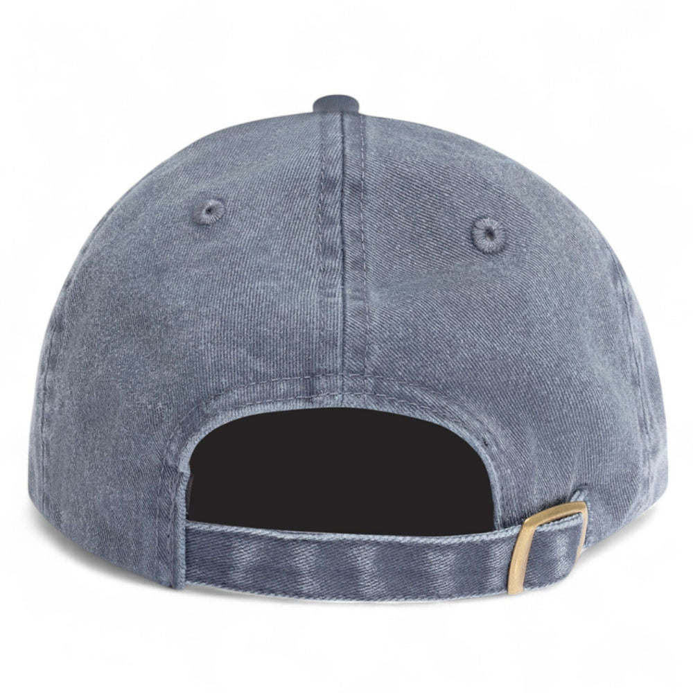 AFL Acid Wash Dad Cap - Carlton Blues