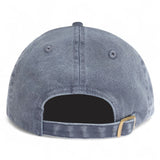 AFL Acid Wash Dad Cap - Carlton Blues