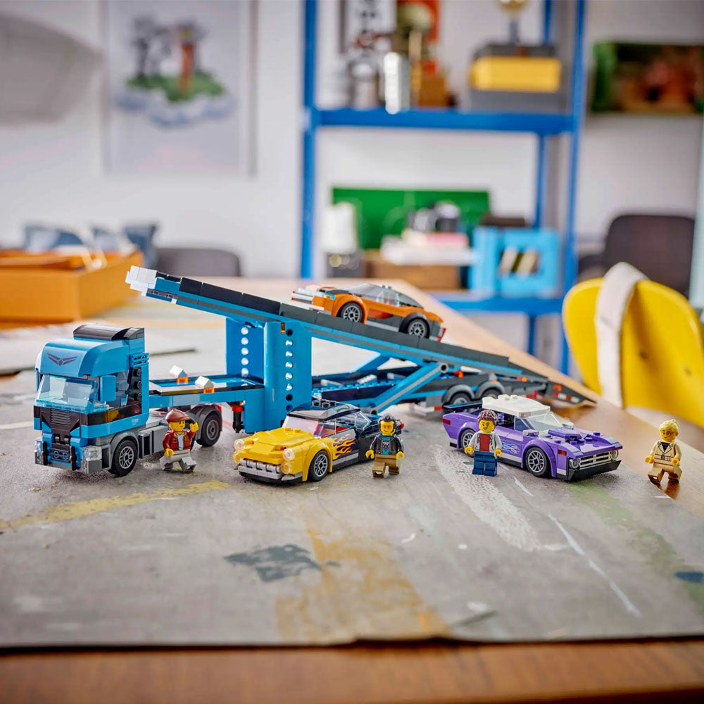 LEGO City Car Transporter Truck With Sports Cars - 60408