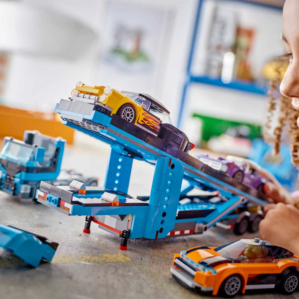 LEGO City Car Transporter Truck With Sports Cars - 60408