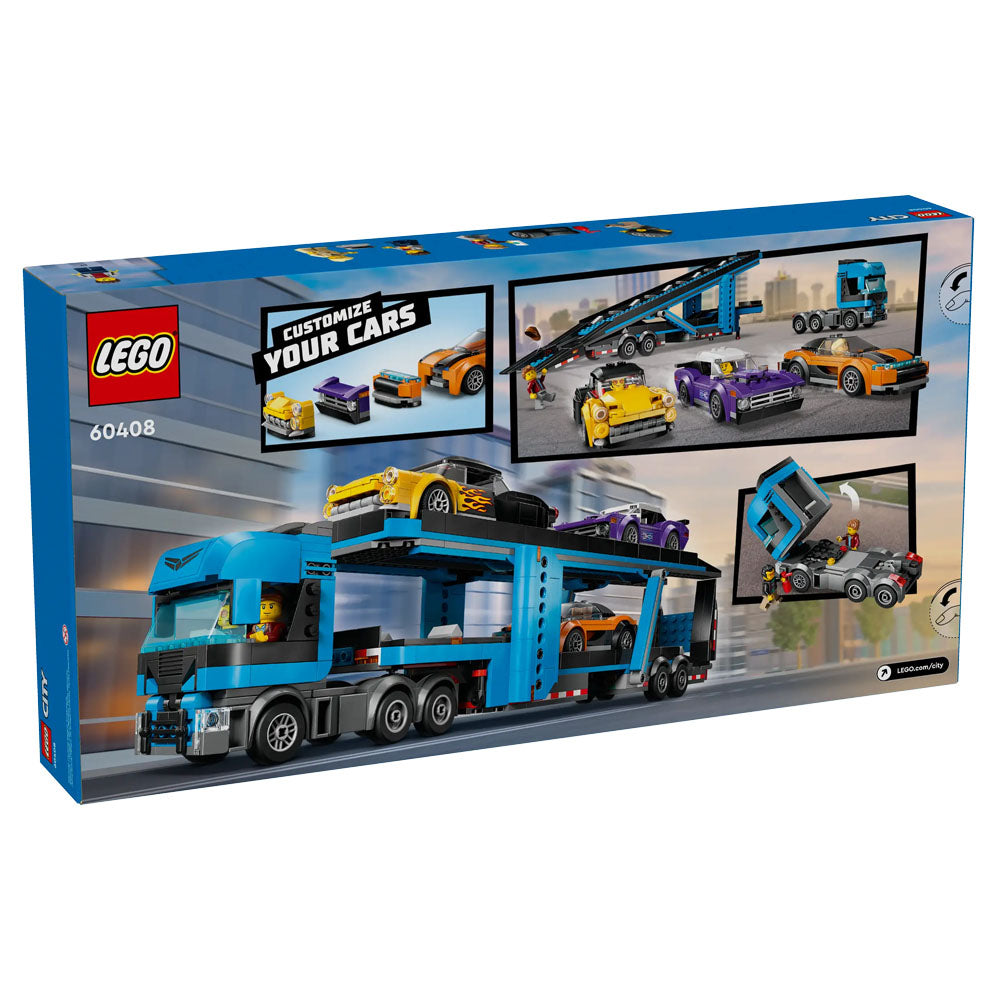 LEGO City Car Transporter Truck With Sports Cars - 60408