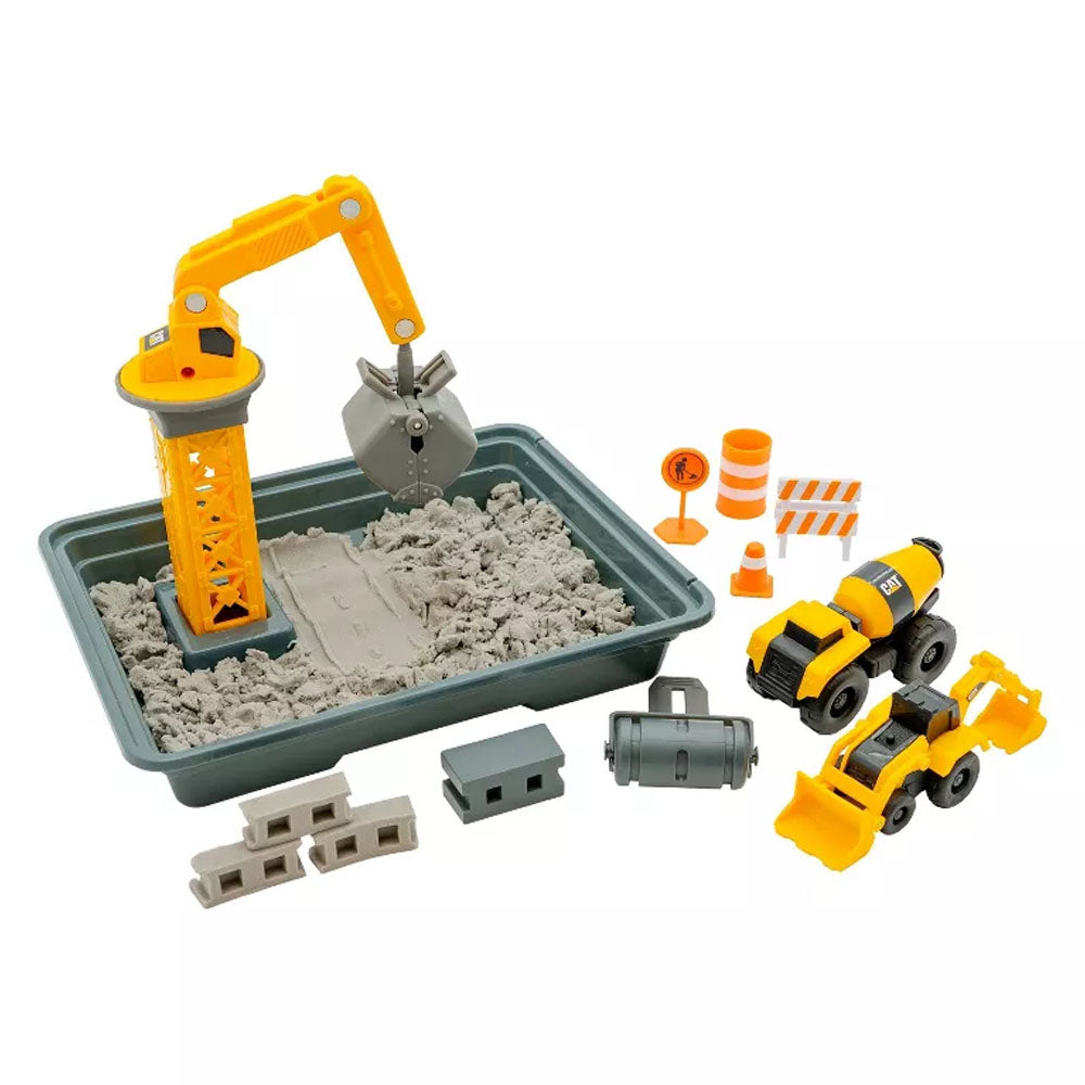 CAT Little Machines Dig N Build Concrete Playset