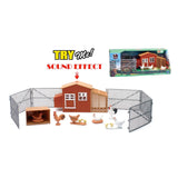 Country Life Large Chicken Coop Set With Sound