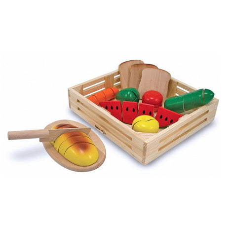 Melissa and Doug - Cutting Food Crate