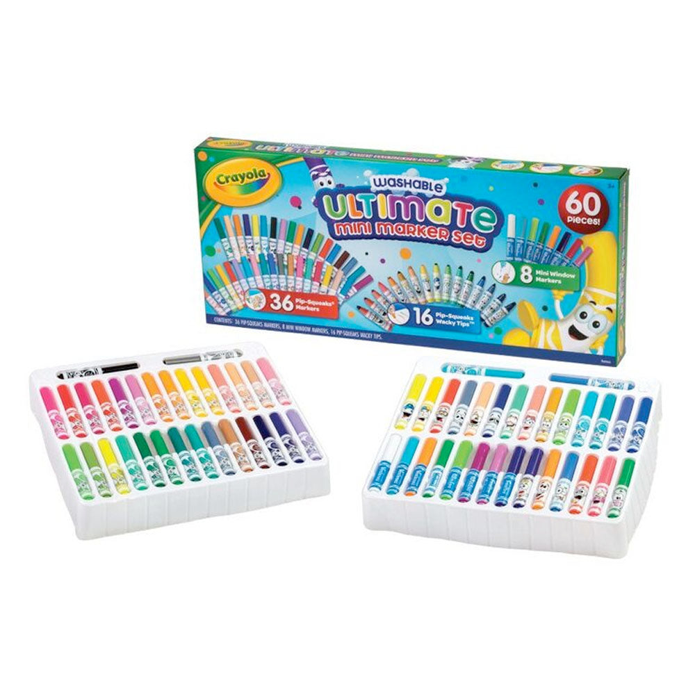 Crayola Washable Ultimate Mini Marker Set