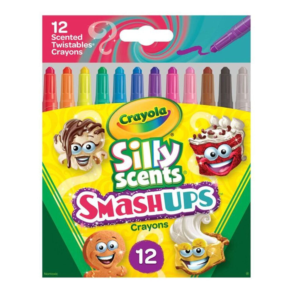 Crayola Silly Scents Smash Ups Twist Crayons