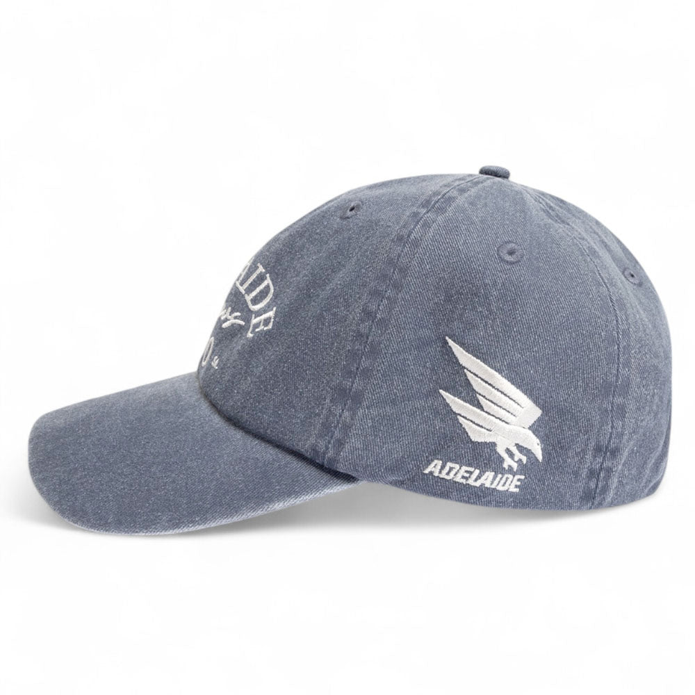 AFL Acid Wash Dad Cap - Adelaide Crows