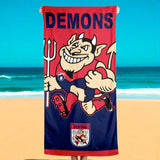 AFL Jumbo Beach Towel - Melbourne Demons