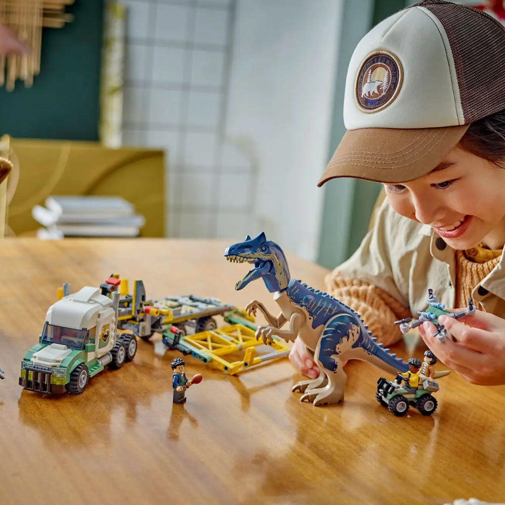 LEGO Jurassic World Dinosaur Mission Allosaurus Transport Truck - 76966