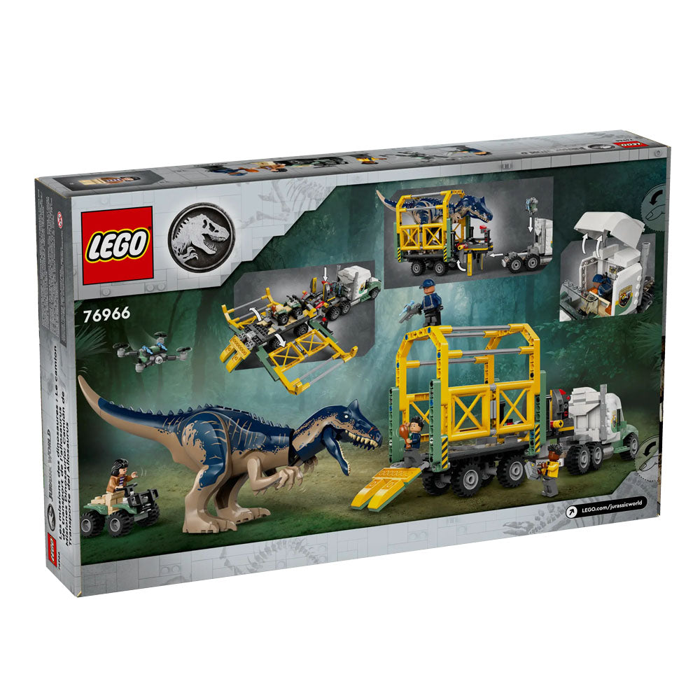 LEGO Jurassic World Dinosaur Mission Allosaurus Transport Truck - 76966