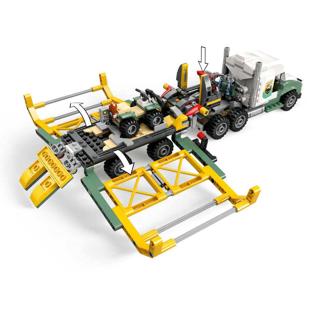 LEGO Jurassic World Dinosaur Mission Allosaurus Transport Truck - 76966