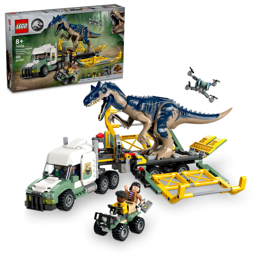 LEGO Jurassic World Dinosaur Mission Allosaurus Transport Truck - 76966