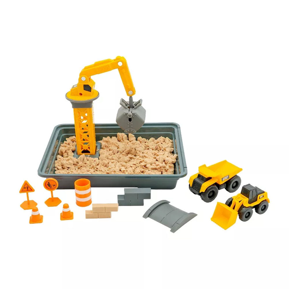 CAT Little Machines Dig N Build Dirt Playset