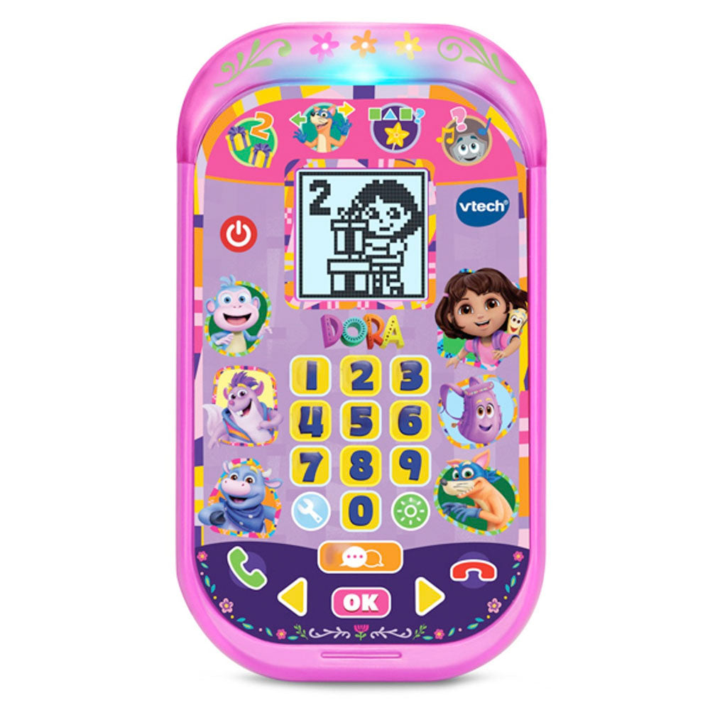 Vtech Nickelodeon Dora Adventure Calls Learning Phone