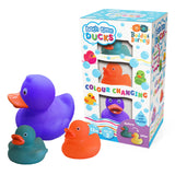 Buddy & Barney Bath Time Colour Changing Ducks Set