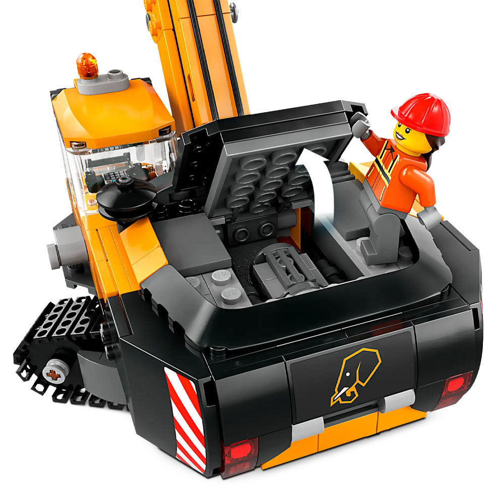 LEGO City Yellow Construction Excavator 60420