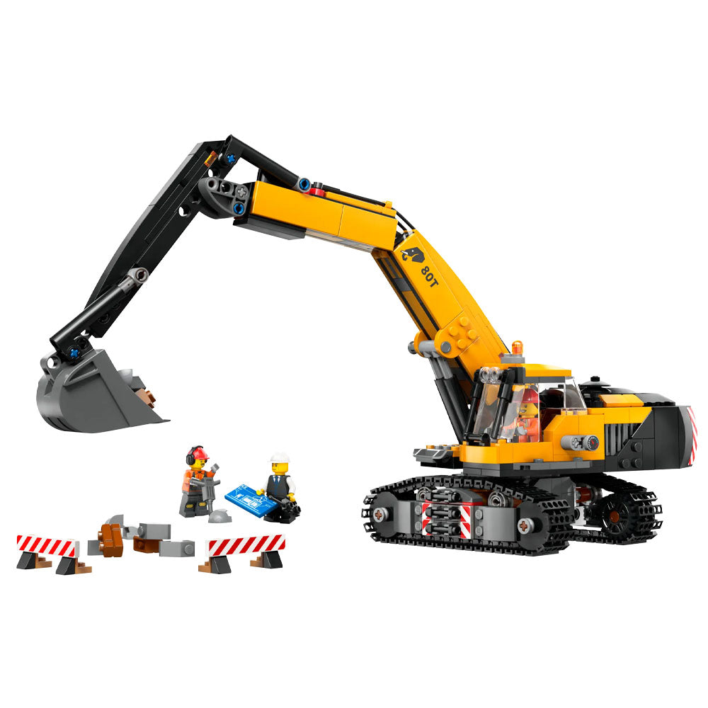 LEGO City Yellow Construction Excavator 60420