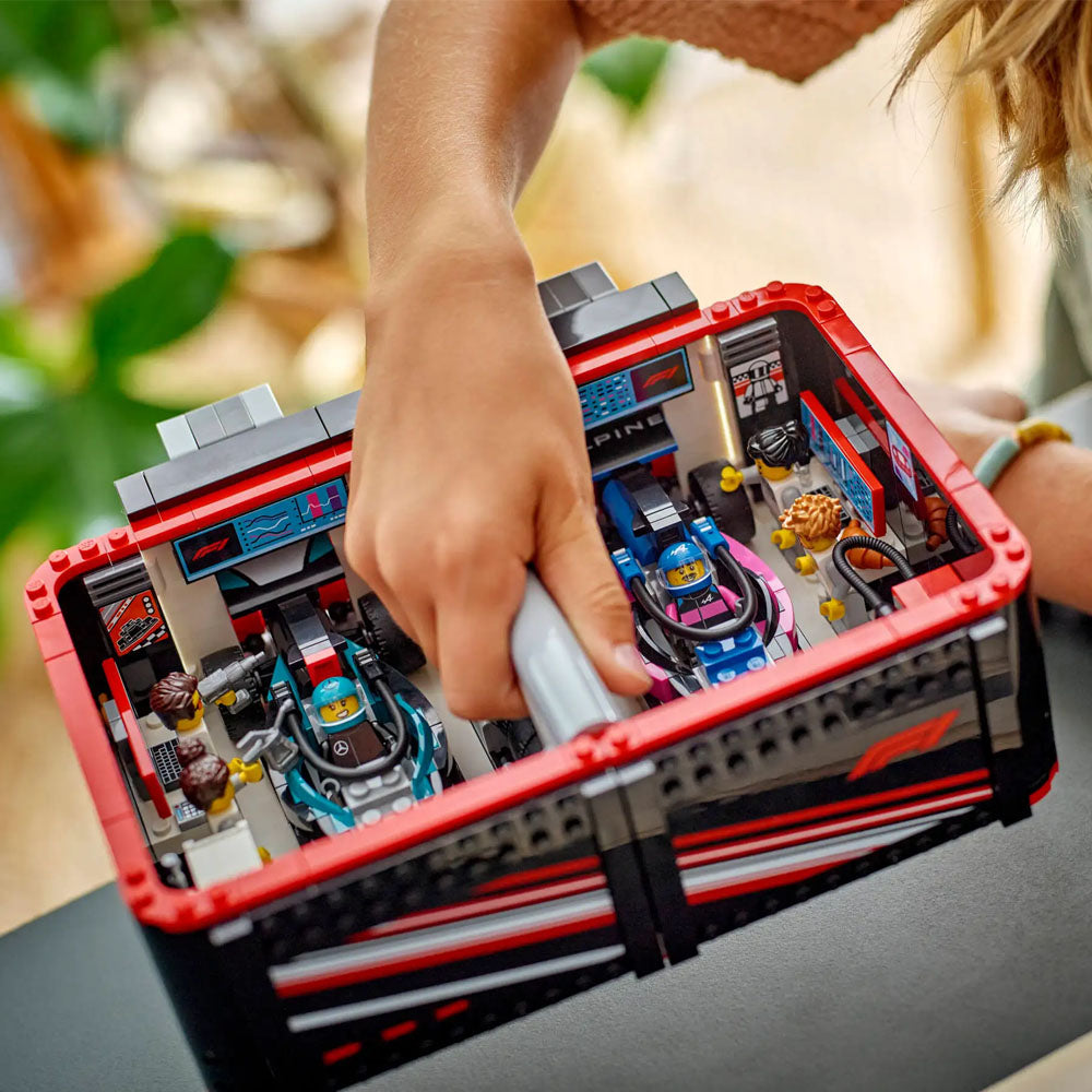 LEGO City F1 Garage & Mercedes-AMG & Alpine Cars - 60444