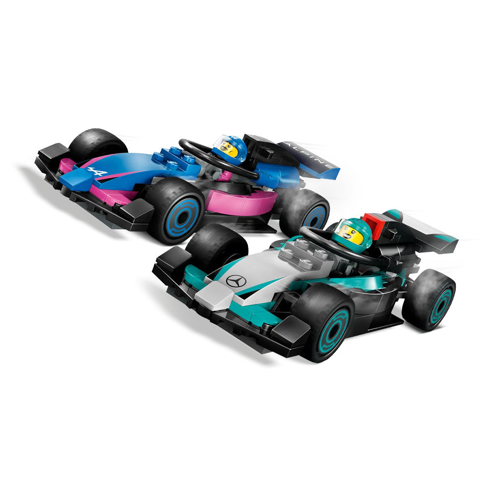 LEGO City F1 Garage & Mercedes-AMG & Alpine Cars - 60444