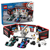 LEGO City F1 Garage & Mercedes-AMG & Alpine Cars - 60444