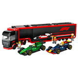 LEGO City F1 Truck With RB20 And AMR24 F1 Cars - 60445