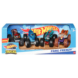 Hot Wheels Monster Trucks - Fang Frenzy 4 Pack