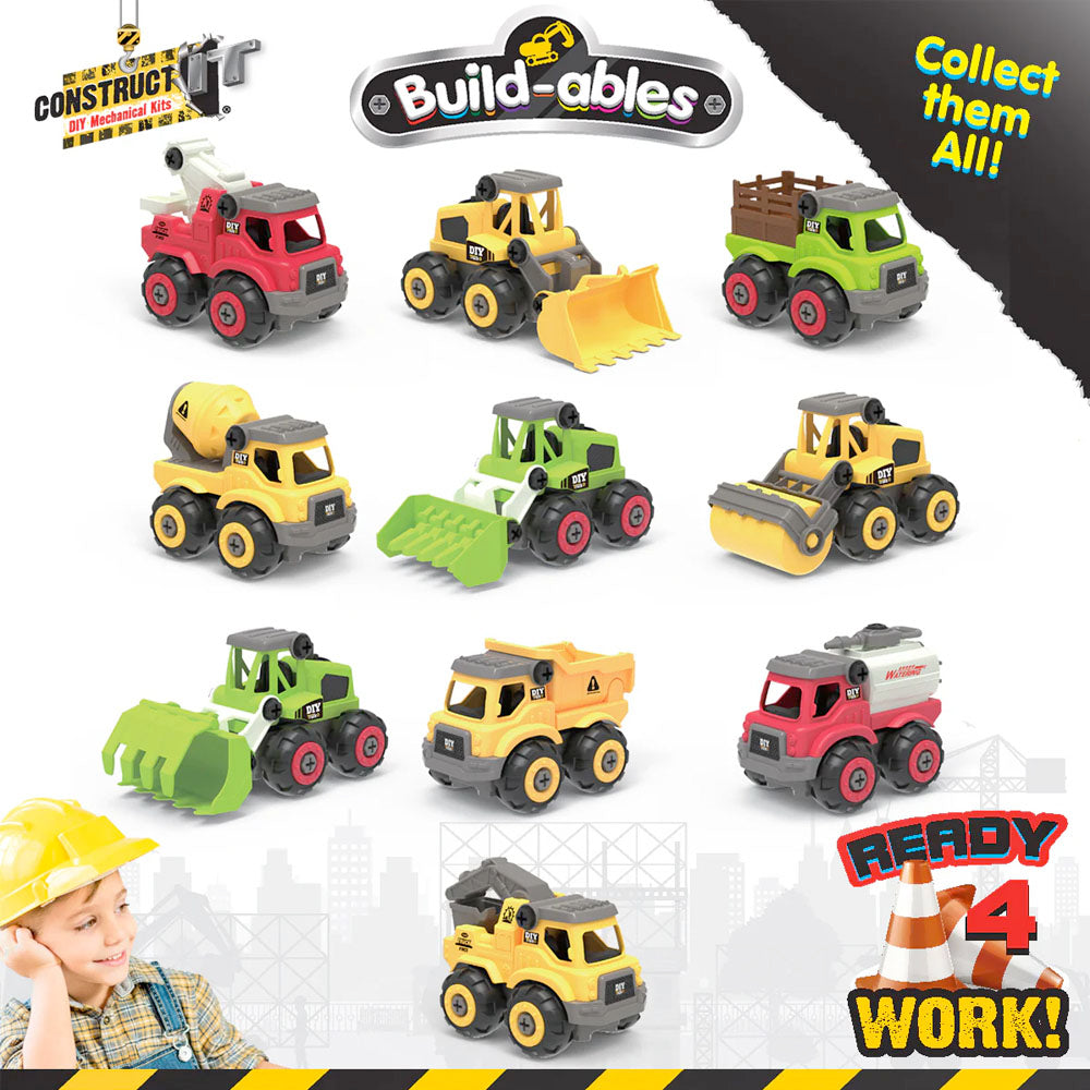 Construct It Build-Ables Farm Hand 2 In 1 Vehicles