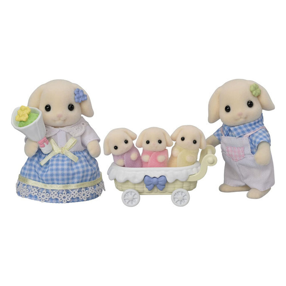 Sylvanian Families - Flora Rabbit Family