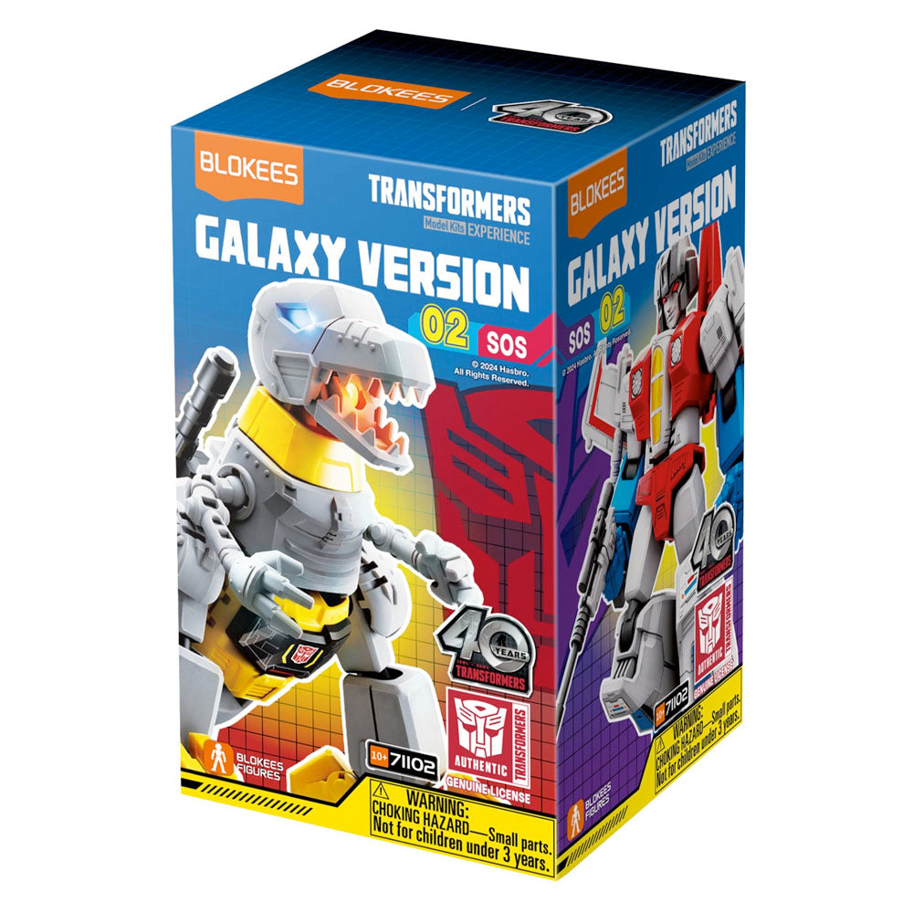 Blokees Transformers Blind Box Galaxy Version 02 SOS Model Kit