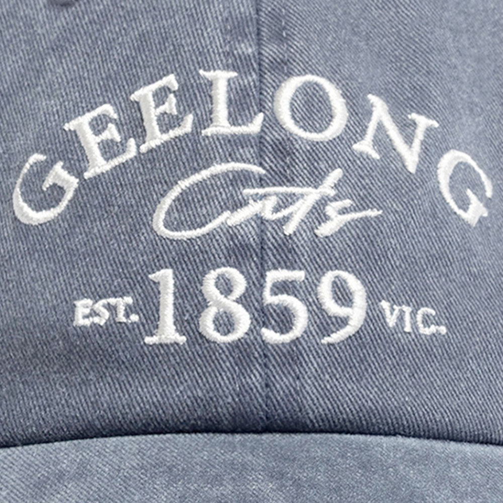 AFL Acid Wash Dad Cap - Geelong Cats