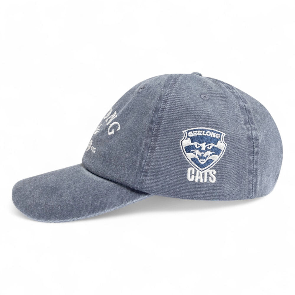 AFL Acid Wash Dad Cap - Geelong Cats