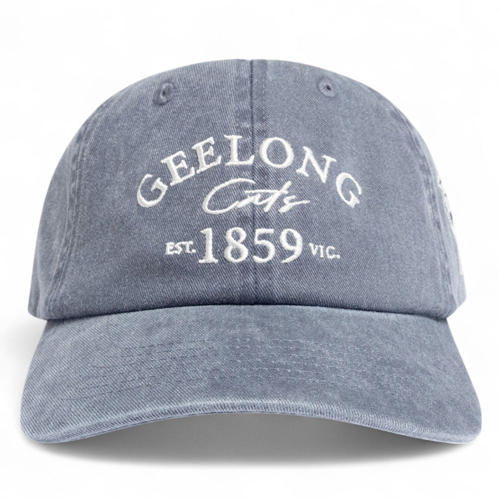 AFL Acid Wash Dad Cap - Geelong Cats