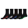 Globe Youth Stealth Crew Sock 5 Pack