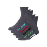 Globe Youth Stealth Crew Sock 5 Pack